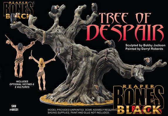 Reaper Bones Black - Tree Of Despair - Bones Black Deluxe Boxed Set