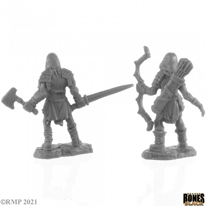 Reaper Bones Black - Rune Wight Hunters - 2