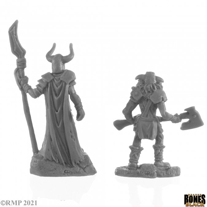 Reaper Bones Black - Rune Wight Thane And Jarl - 2 - Good Games