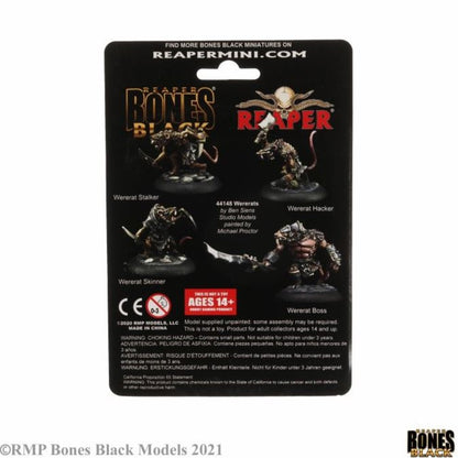 Reaper Bones Black - Wererats - 4 - Good Games