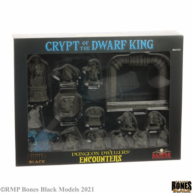 Reaper Bones Black - Crypt Of The Dwarf King Boxed Set
