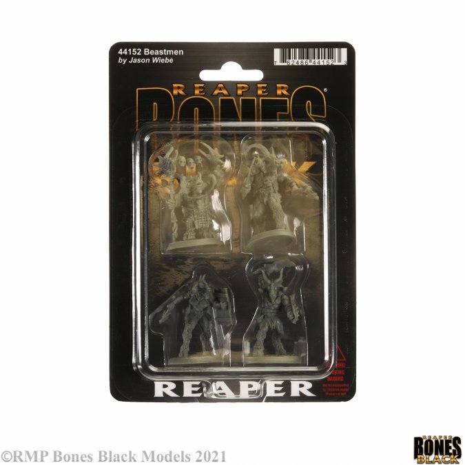 Reaper Bones Black - Beastmen - 4