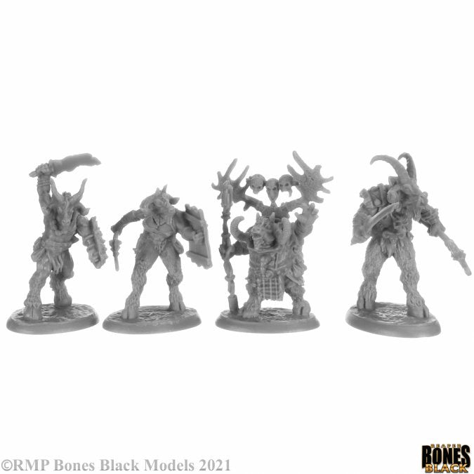 Reaper Bones Black - Beastmen - 4