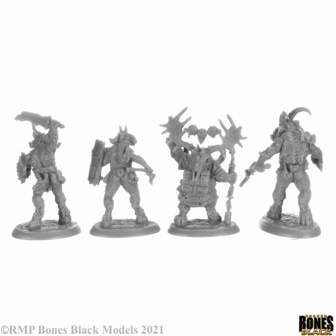 Reaper Bones Black - Beastmen - 4