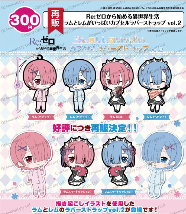 Gachapon February 2022 REZERO Kara
