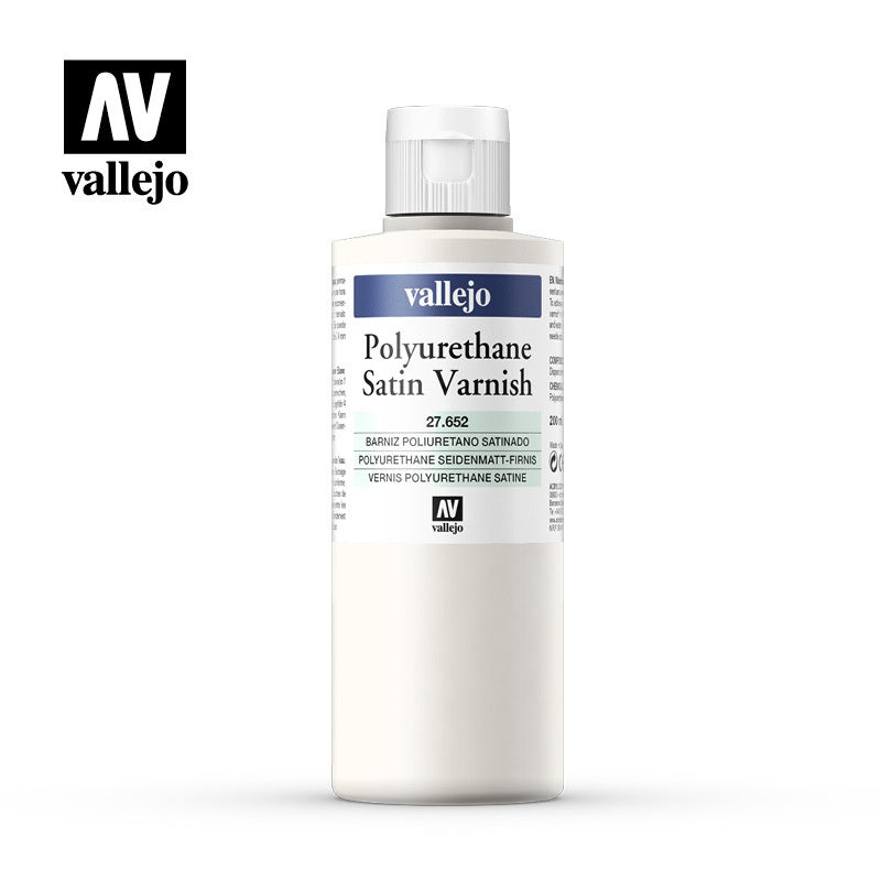 Vallejo Satin Varnish 200ml - Good Games