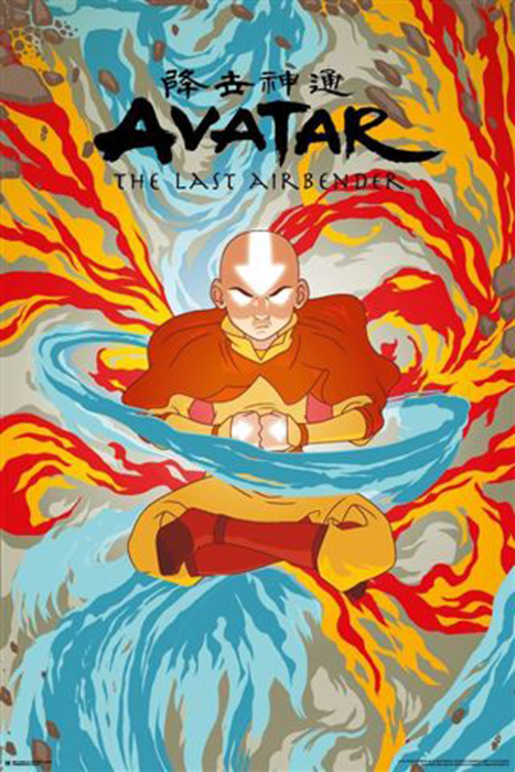 Avatar - The Last Airbender - All Elements Poster - Good Games