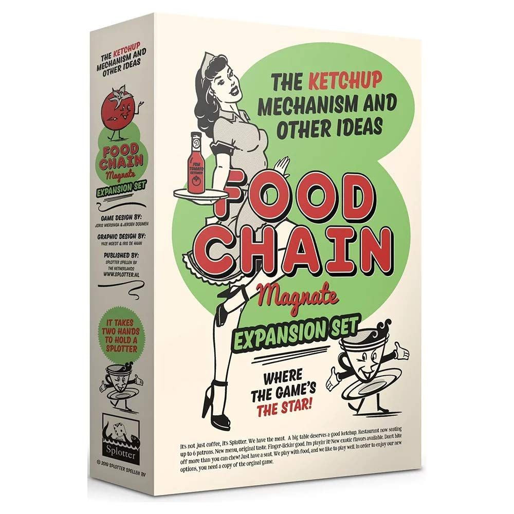 Food Chain Magnate The Ketchup Mechanism and Other Ideas Expansion Set - Good Games