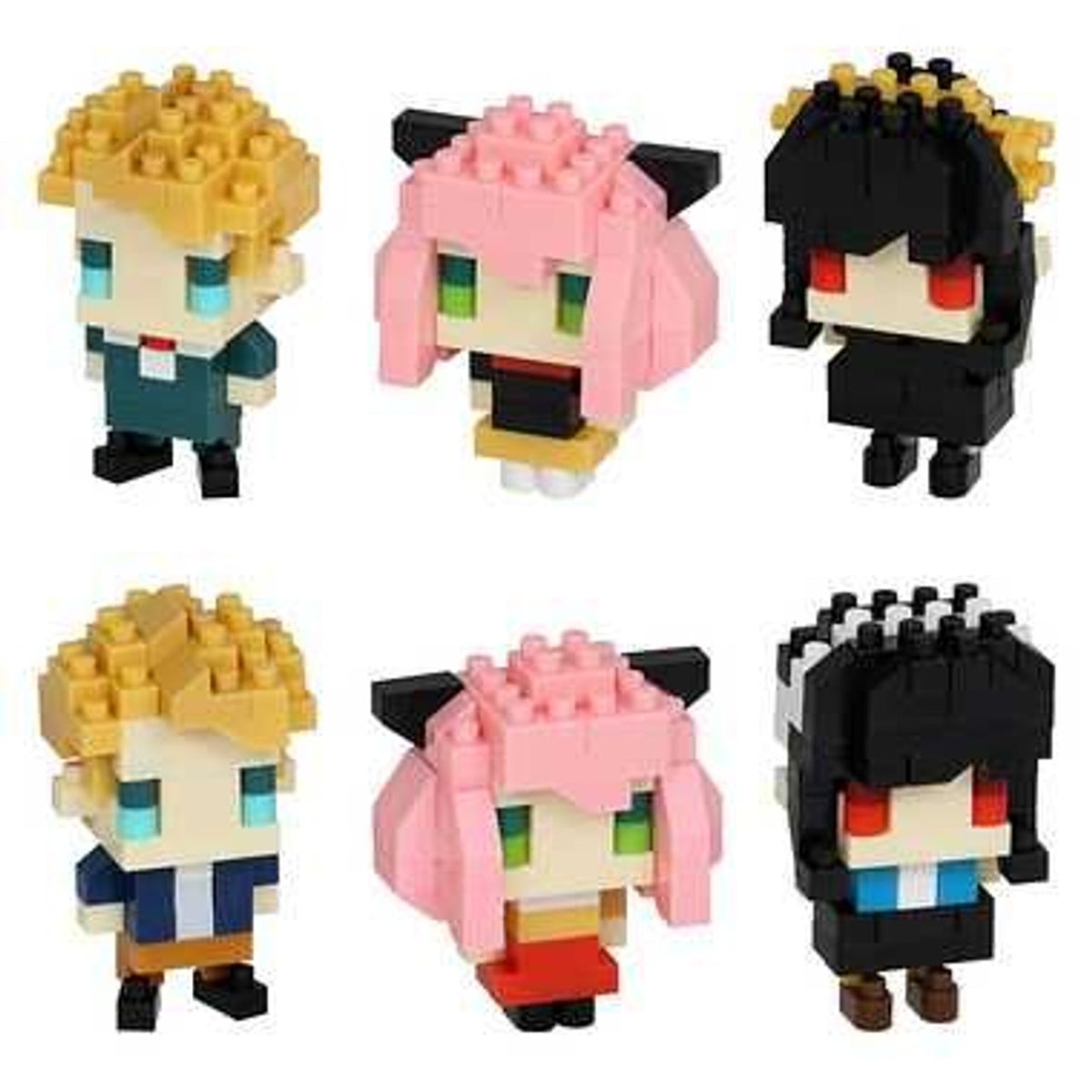 Nanoblocks - Mininano Spy x Family (6 Designs)