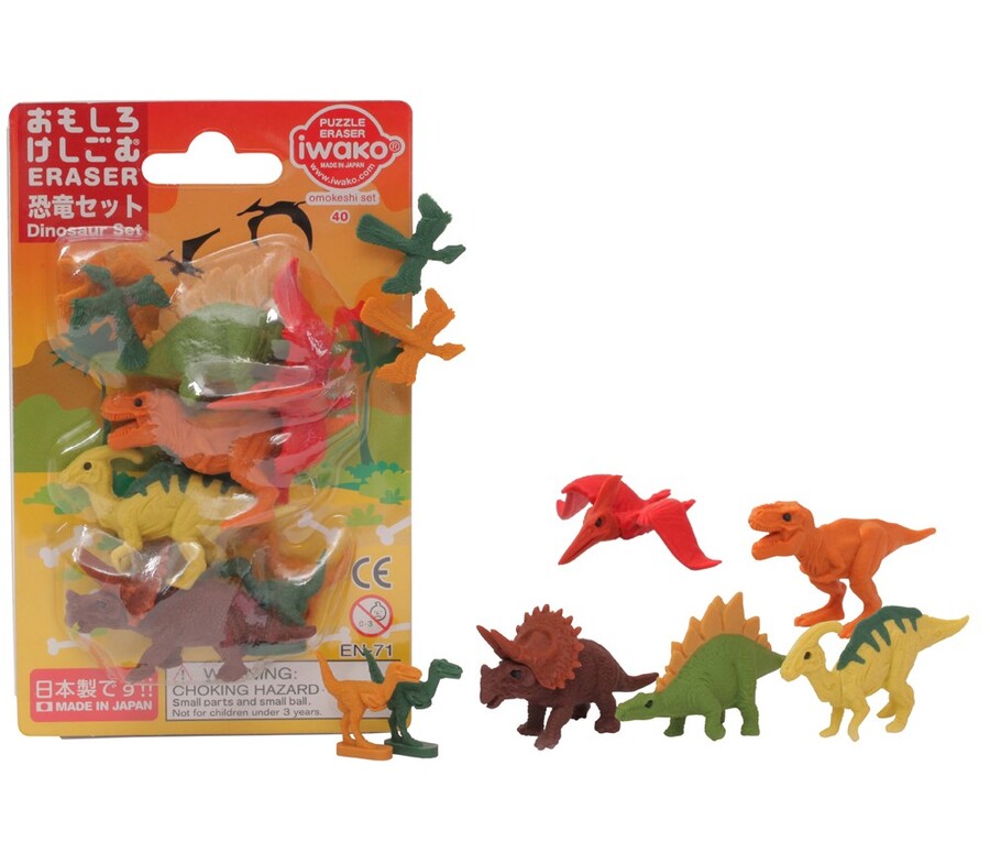 Dinosaurs Erasers - Good Games
