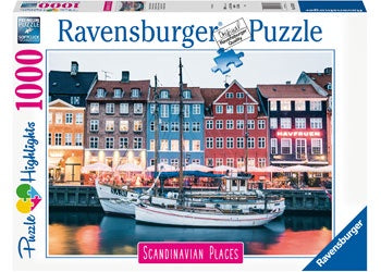 Ravensburger - Copenhagen Denmark 1000 Piece Jigsaw - Good Games
