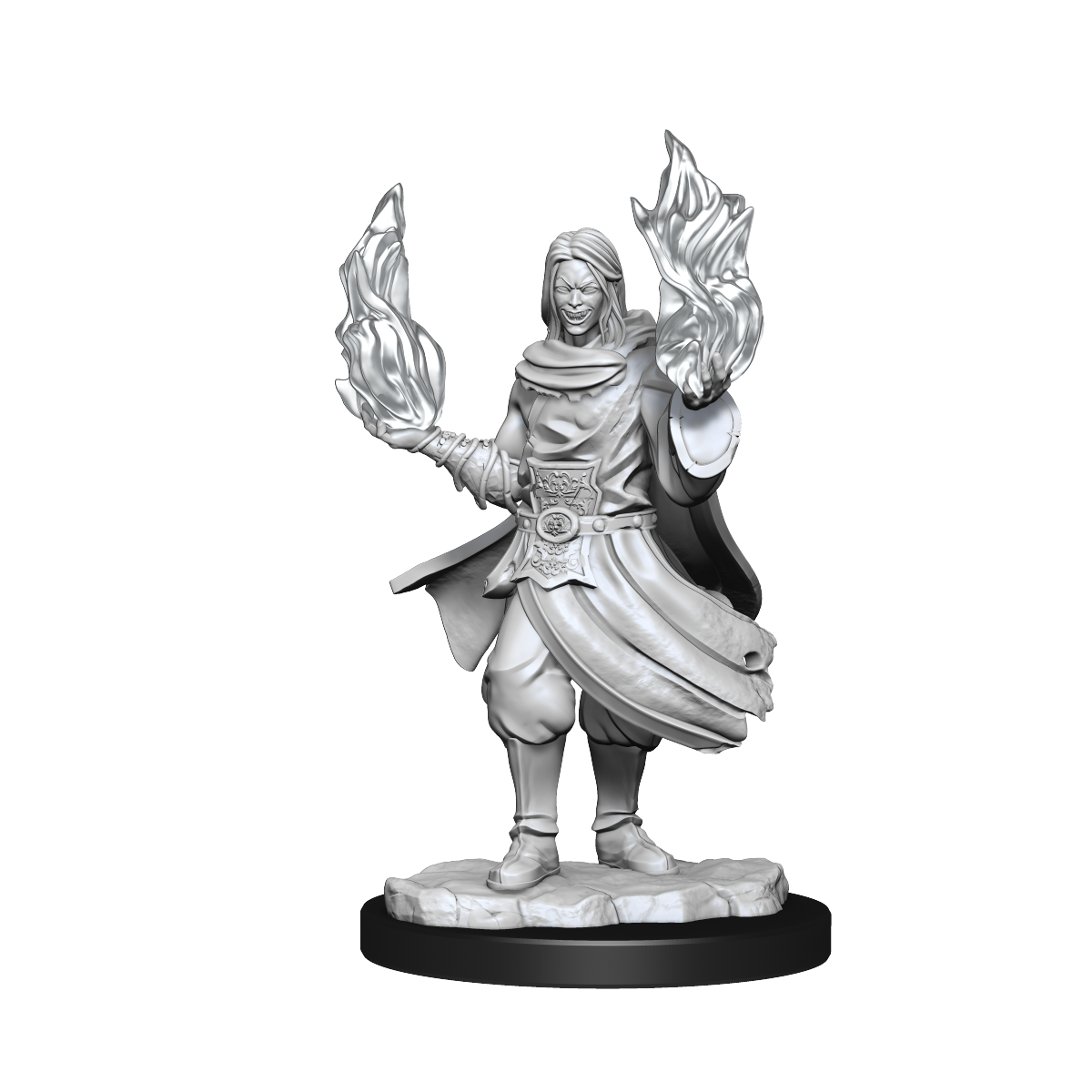 Critical Role Unpainted Miniatures Hollow One Rogue and Sorceror Male - Good Games