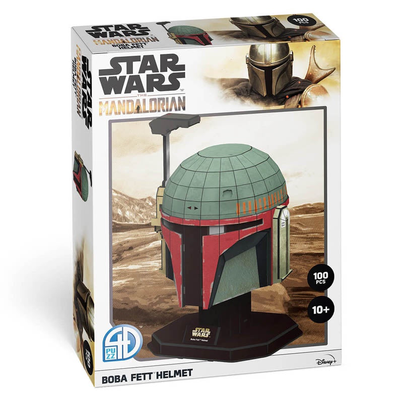 Mandalorian Boba Fett Helmet 100 Piece Puzzle - Good Games