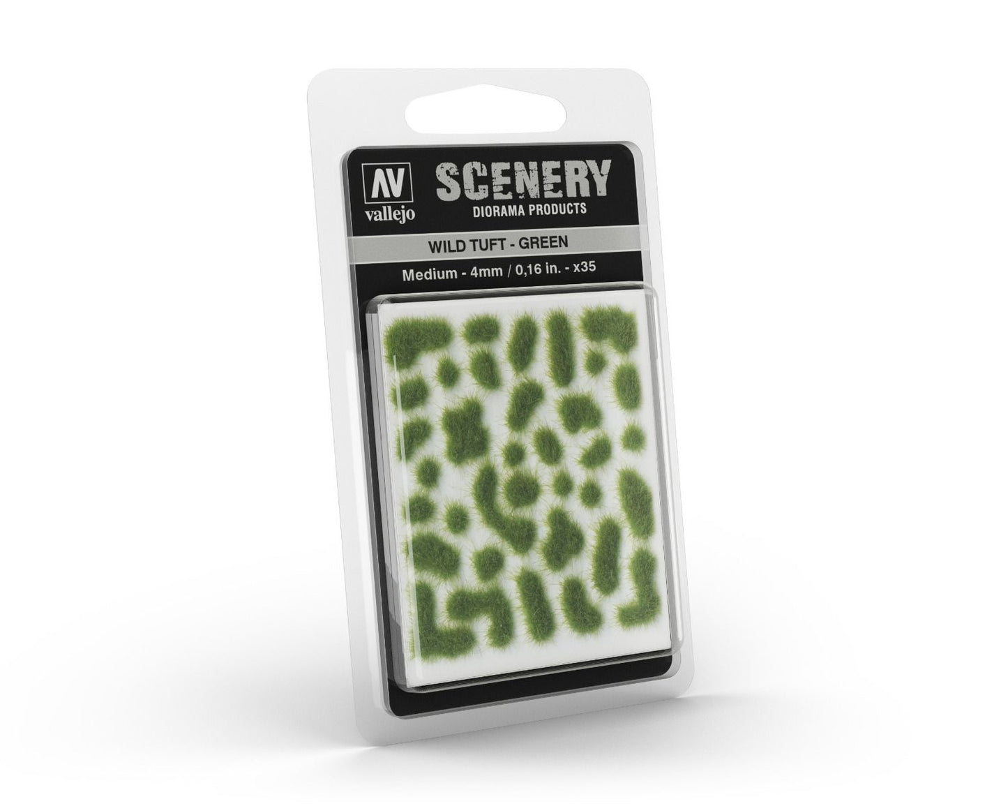 Vallejo Hobby Scenery - Green Medium Wild Tuft - Good Games