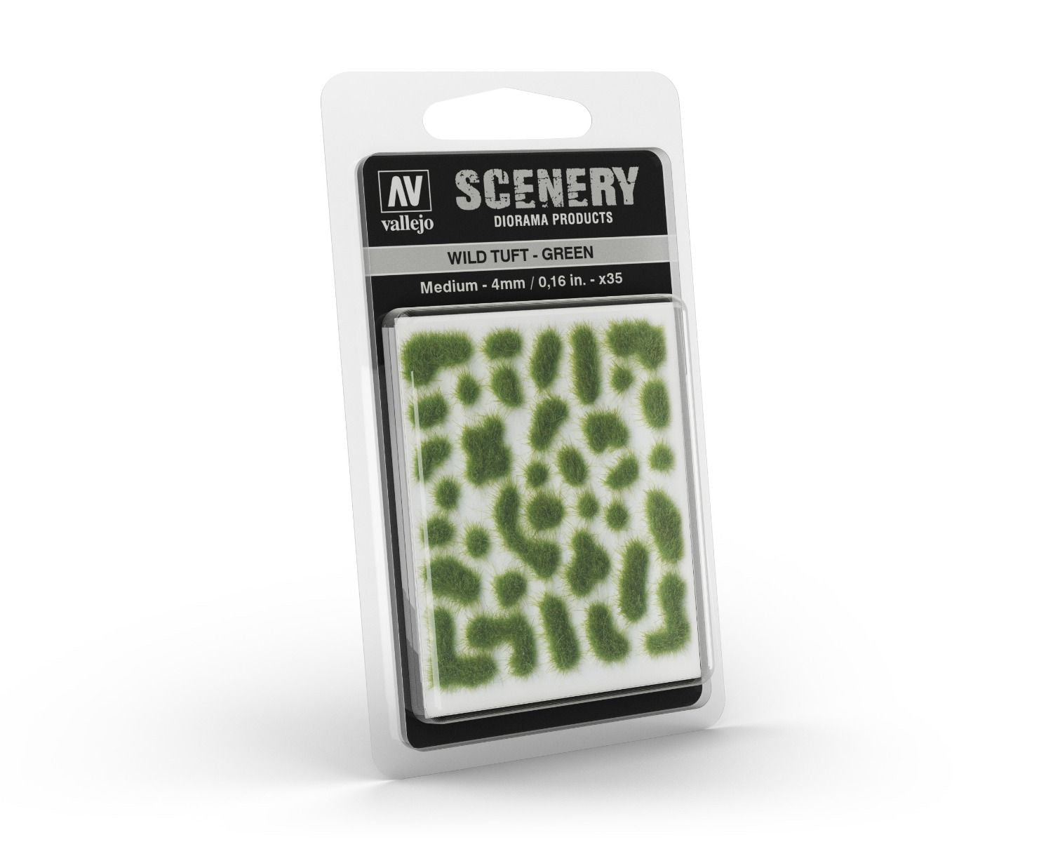 Vallejo Hobby Scenery - Green Medium Wild Tuft - Good Games