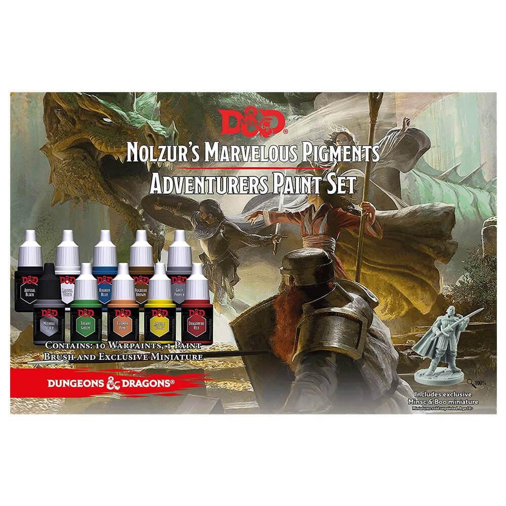 Dungeons & Dragons - Nolzurs Marvelous Pigments Adventurers Paint Set - Good Games