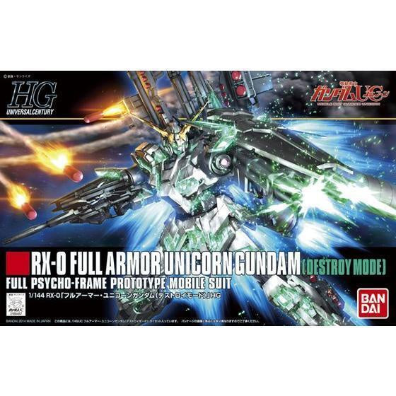 Bandai 1/144 HGUC Full Armor Unicorn Gundam (Destroy Mode) - Good Games