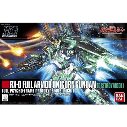 Bandai 1/144 HGUC Full Armor Unicorn Gundam (Destroy Mode) - Good Games