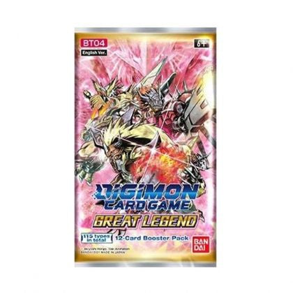 Digimon Card Game - Series 04 Great Legend Booster Pack - Good Games