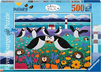 Ravensburger - Puffinry! 500 Piece Jigsaw - Good Games