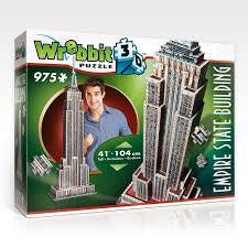Wrebbit - Empire State Building 925 Piece 3D Jigsaw