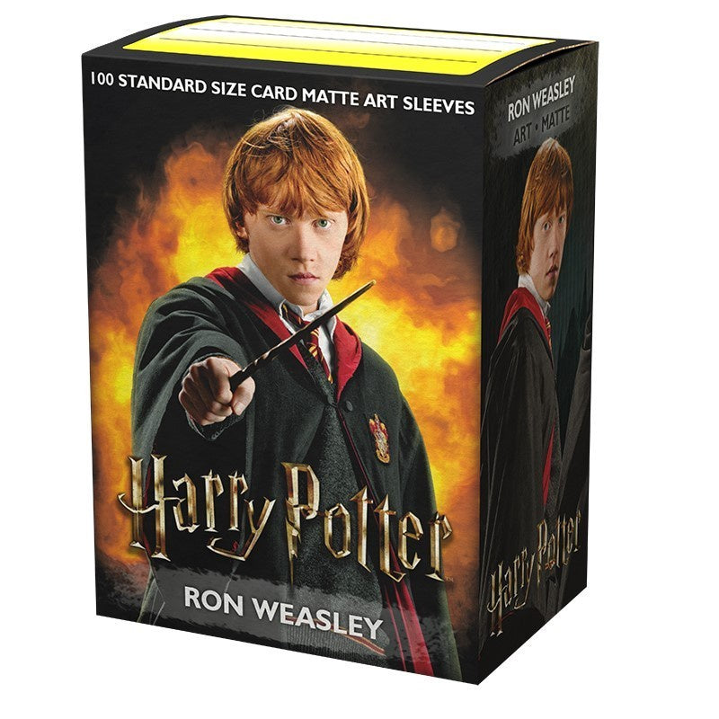 Dragon Shield - Matte Wizarding World Ron Weasley Standard Sleeves (100) - Good Games