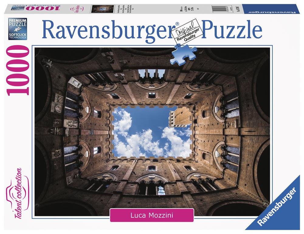 Ravensburger - Courtyard Palazzo Pubblico Siena 1000 Piece Jigsaw - Good Games