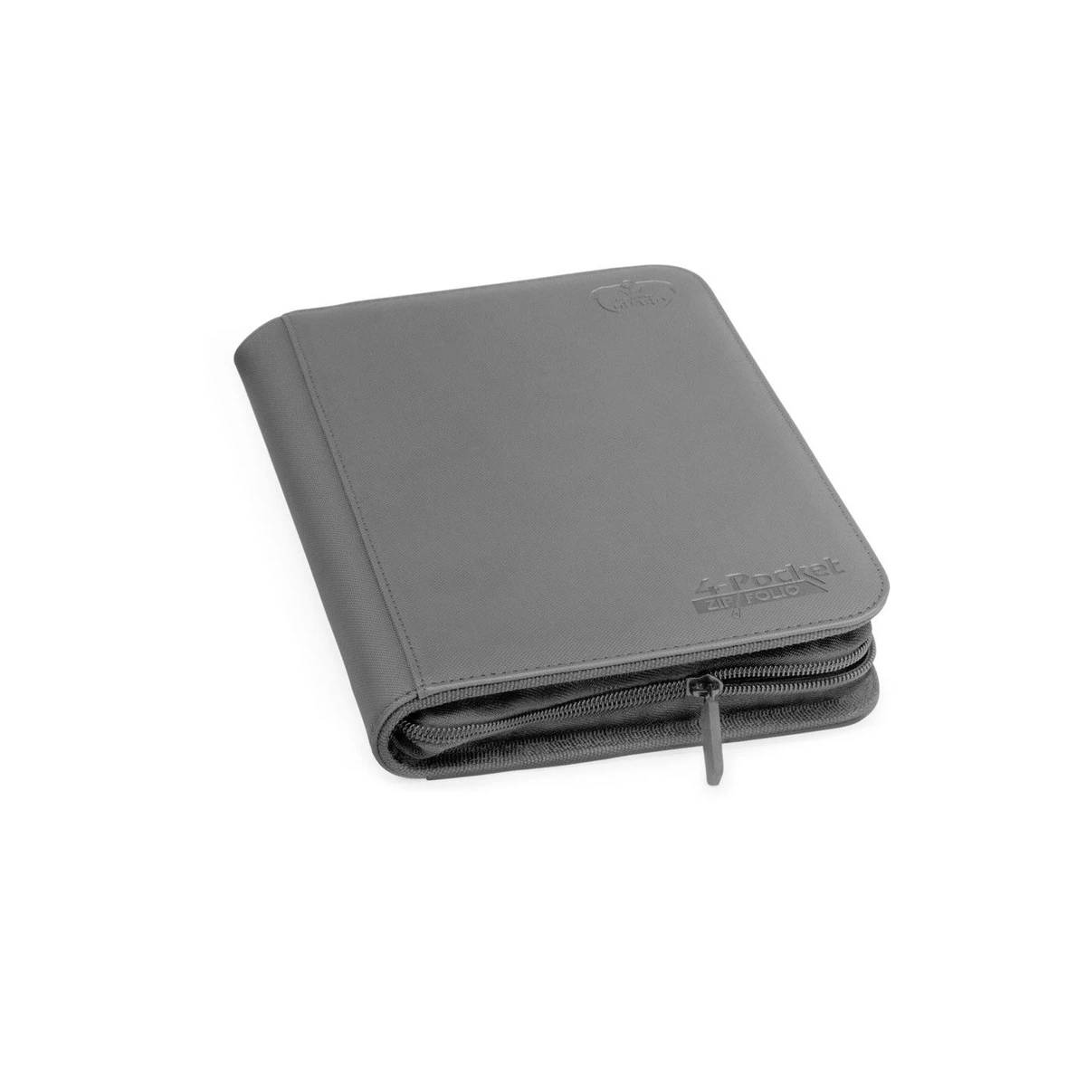 Ultimate Guard 4-Pocket Zipfolio Xenoskin Grey - Good Games
