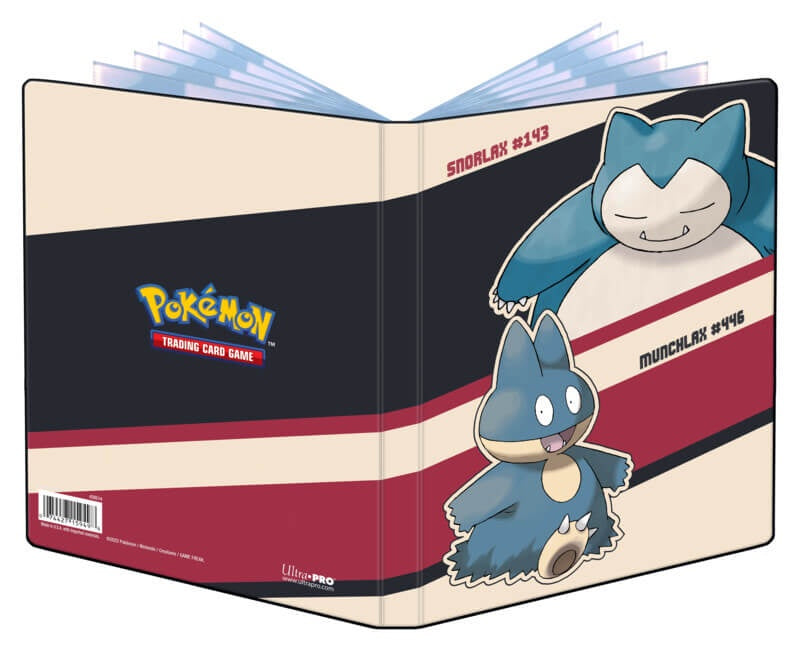 Ultra Pro Pokemon - Portfolio 4 Pocket Snorlax &amp; Munchlax
