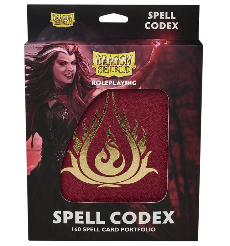 Dragon Shield - Roleplaying Spell Codex Blood Red - Good Games