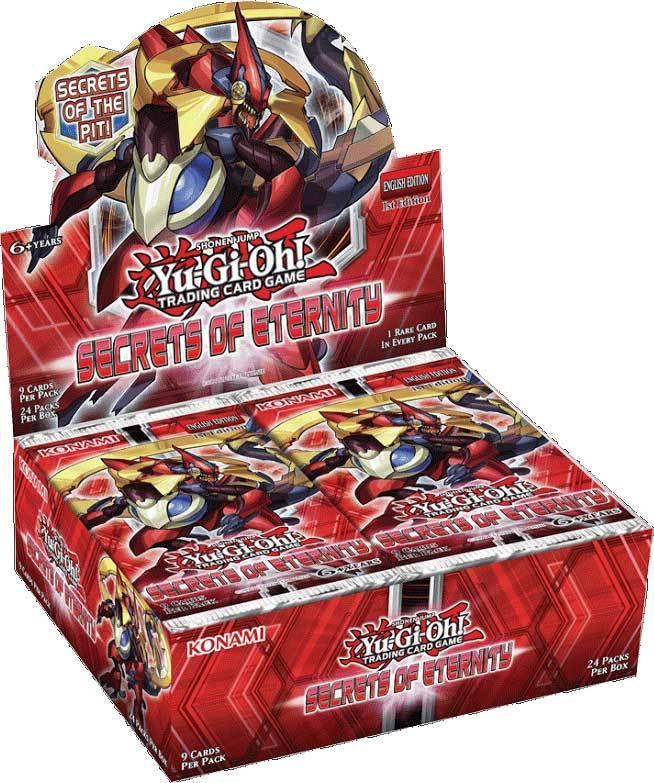 Yugioh Secrets Of Eternity Booster Box - Good Games