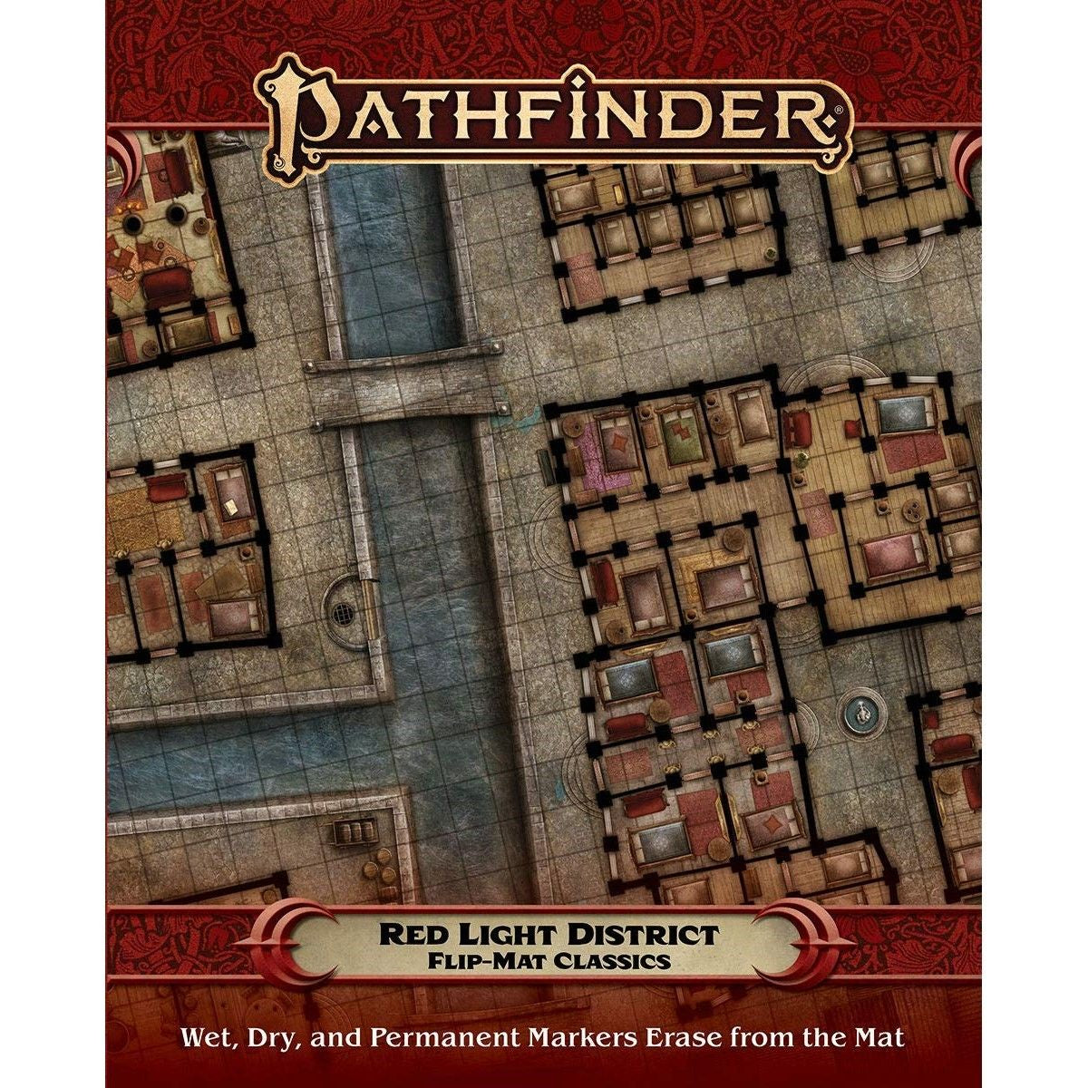 Pathfinder Flip-Mat Classics - Red Light District - Good Games