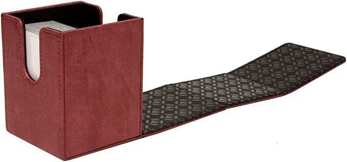 Ultra Pro - Deck Box Alcove Flip Box Suede - Ruby