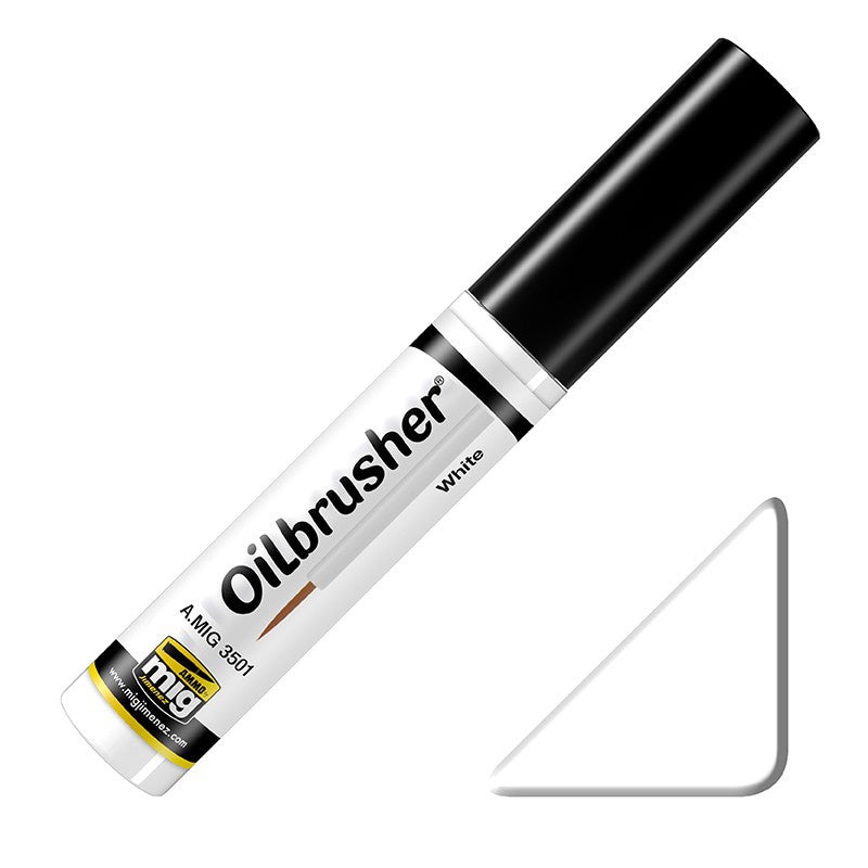 Ammo by MIG Oilbrusher - White - Good Games