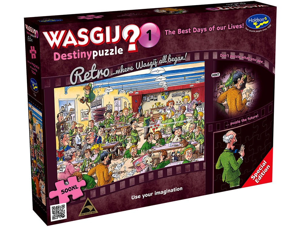 Wasgij? Retro Destiny 1 - The Best Days Of Our Lives - 500 Piece Jigsaw