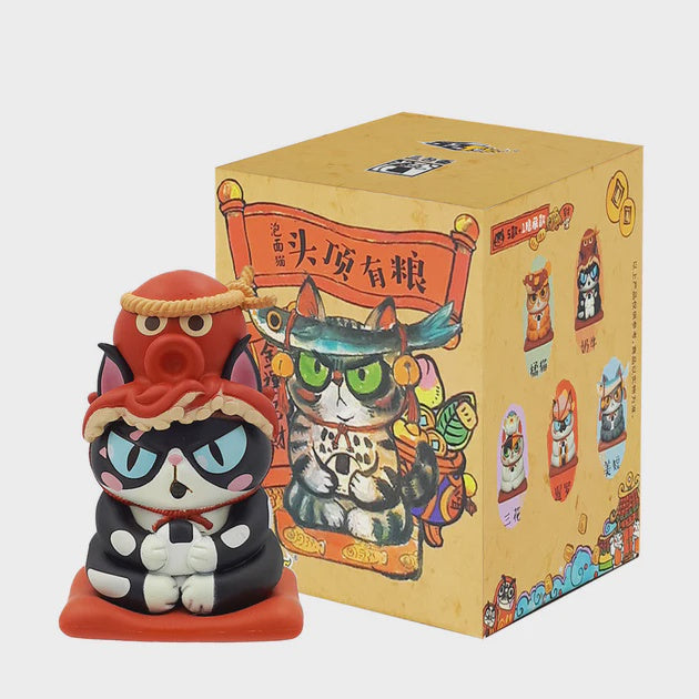 Blind Box - Cat Headtop with Fish