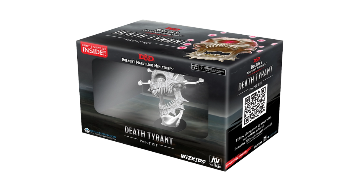 Dungeons &amp; Dragons Nolzurs Marvelous Unpainted Miniatures Death Tyrant Paint Night Kit