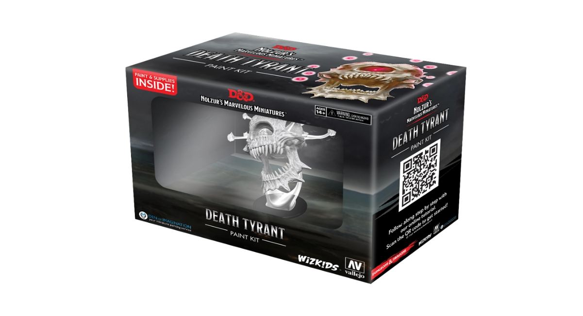 Dungeons & Dragons Nolzurs Marvelous Unpainted Miniatures Death Tyrant Paint Night Kit - Good Games