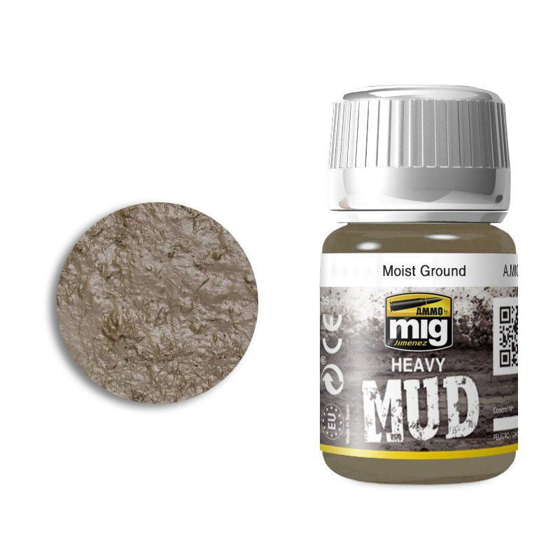 Ammo by MIG Enamel Textures Moist Ground 35ml - Good Games
