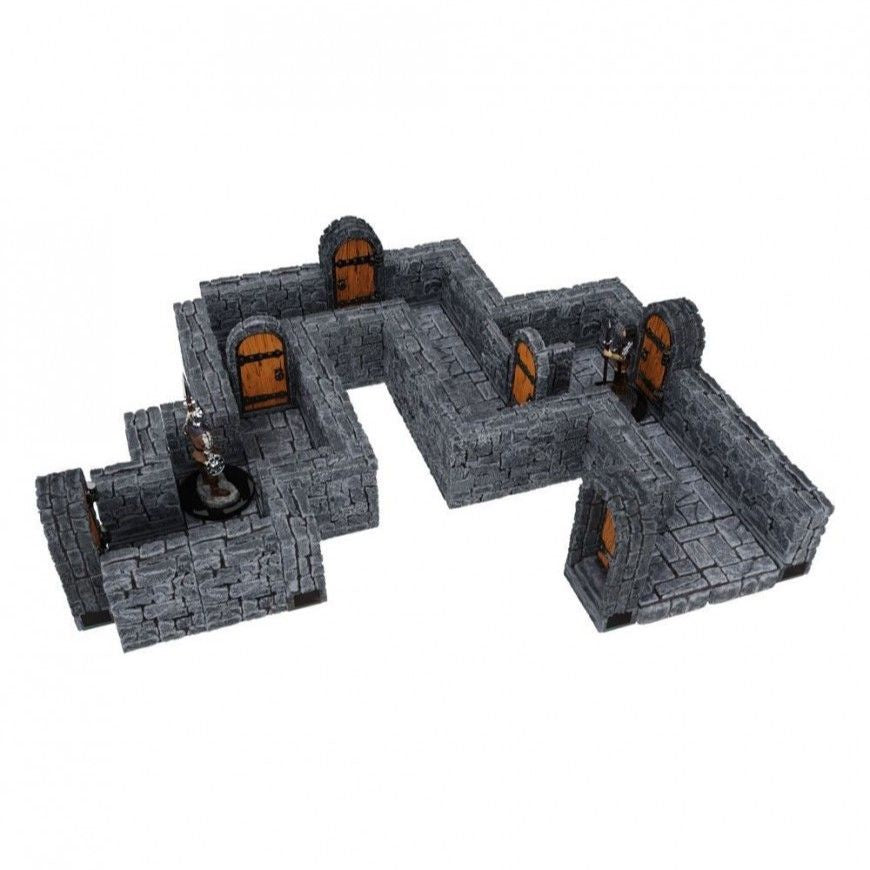 WarLock Tiles Expansion Pack - 1 inch Dungeon Straight Walls - Good Games
