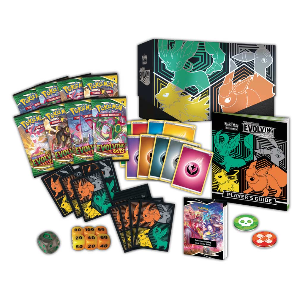 Pokemon TCG - Sword & Shield - Evolving Skies Elite Trainer Box - Good Games