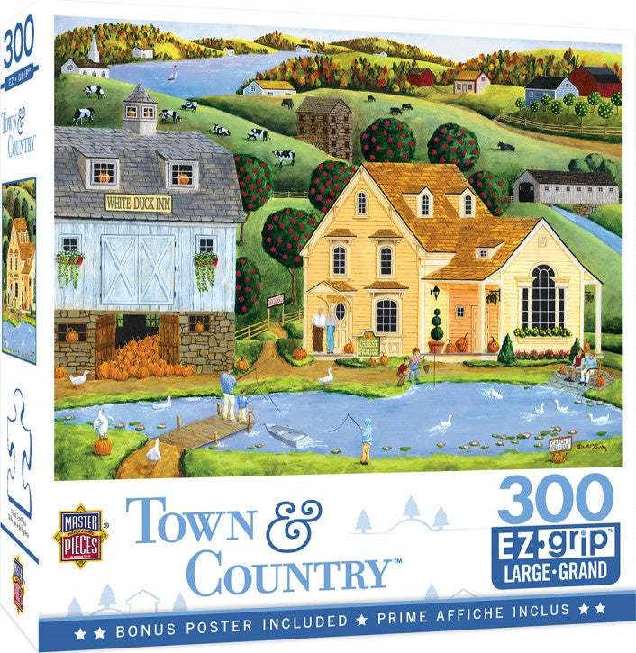 MasterPieces - Town & Country The White Duck Inn 300 Piece Jigsaw - Good Games