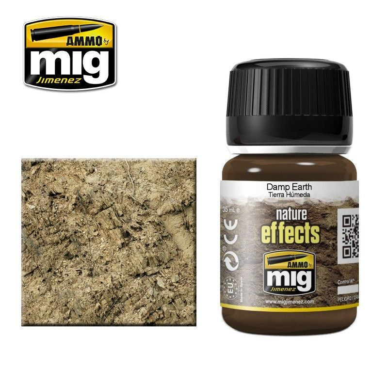 Ammo by MIG Enamel Effects Damp Earth 35ml - Good Games