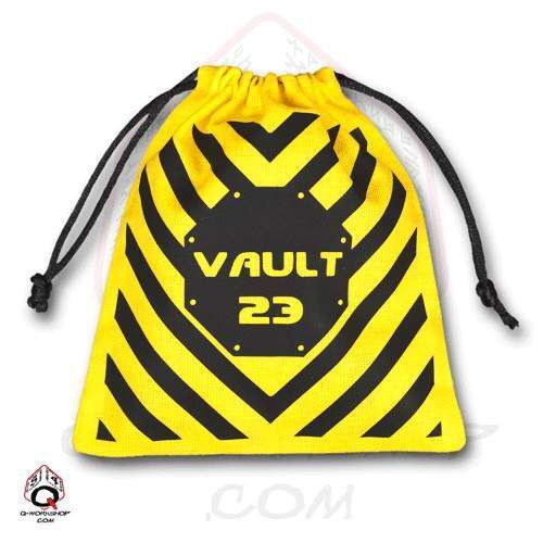 Q Workshop - Vault Dice Bag Yellow - Good Games