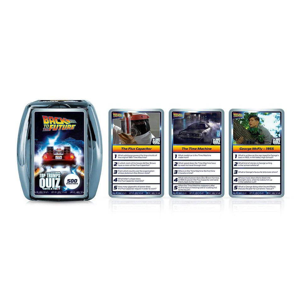 Top Trumps Quiz Back to the Future