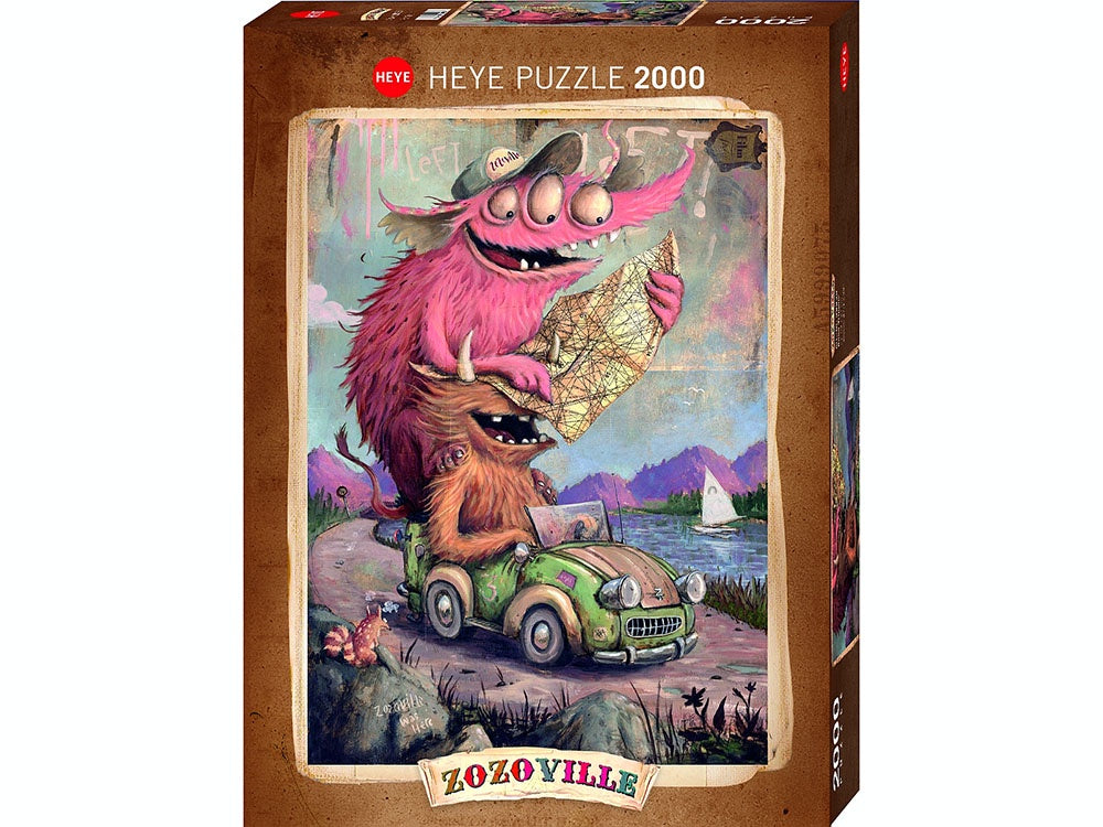 Heye - Zozoville Road Trippin 2000 Piece Jigsaw - Good Games