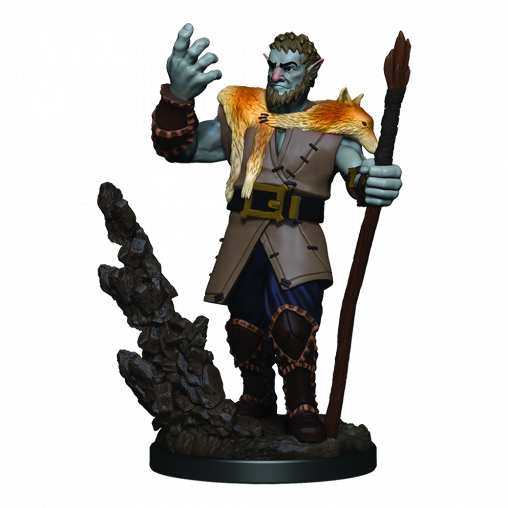 Dungeons & Dragons Premium Painted Figures Male Firbolg Druid - Good Games