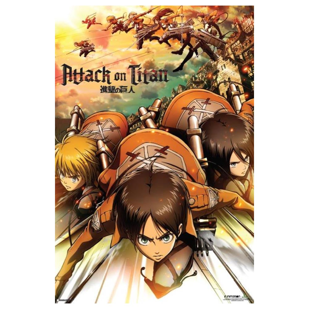 Attack On Titan - Attack Poster - Good Games