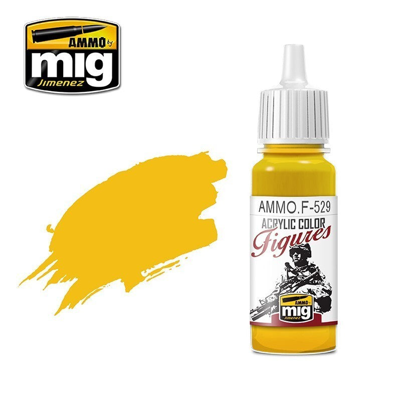 Ammo by MIG Figures Paints Pure Yellow 17ml - Good Games
