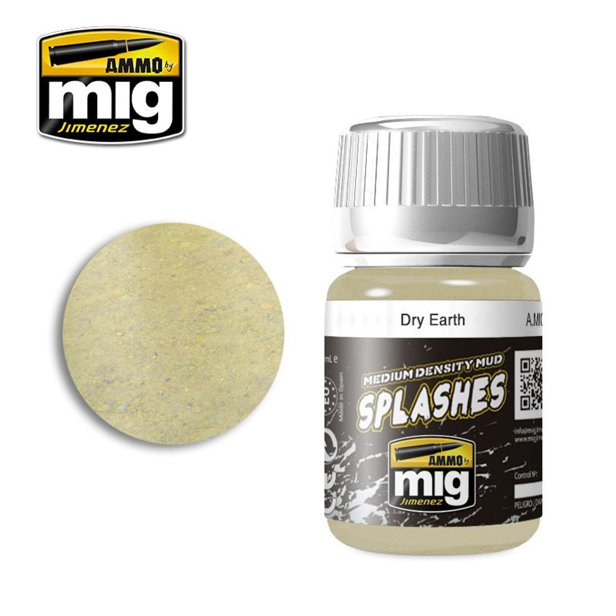 Ammo by MIG Enamel Textures Dry Earth 35ml - Good Games